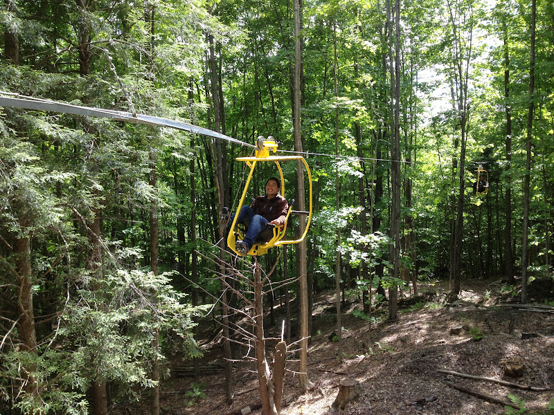 Velo Volant: Flying Through Treetops On A Bike