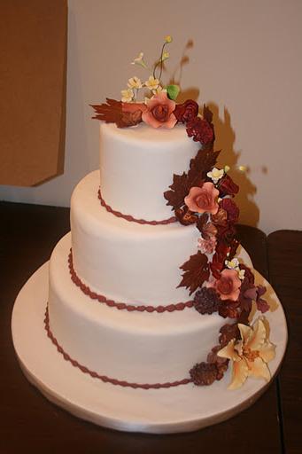 steampunk wedding cake