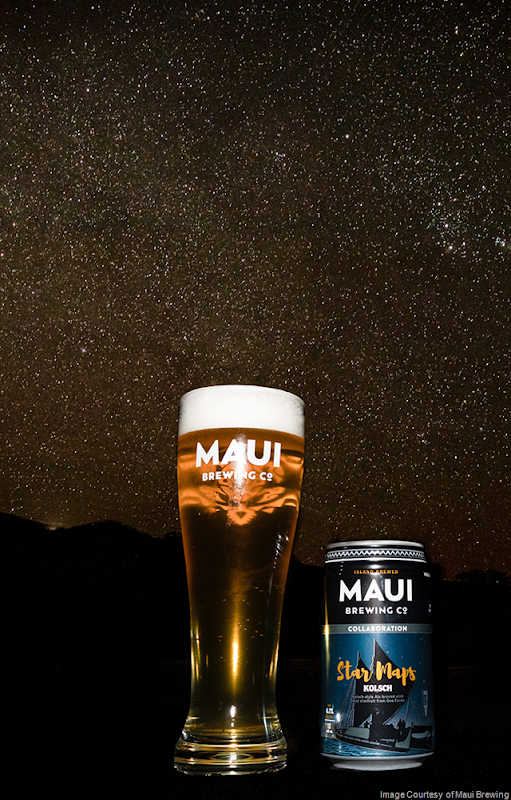 Maui Brewing Releasing Smog City Collaboration:  Star Maps Kolsch