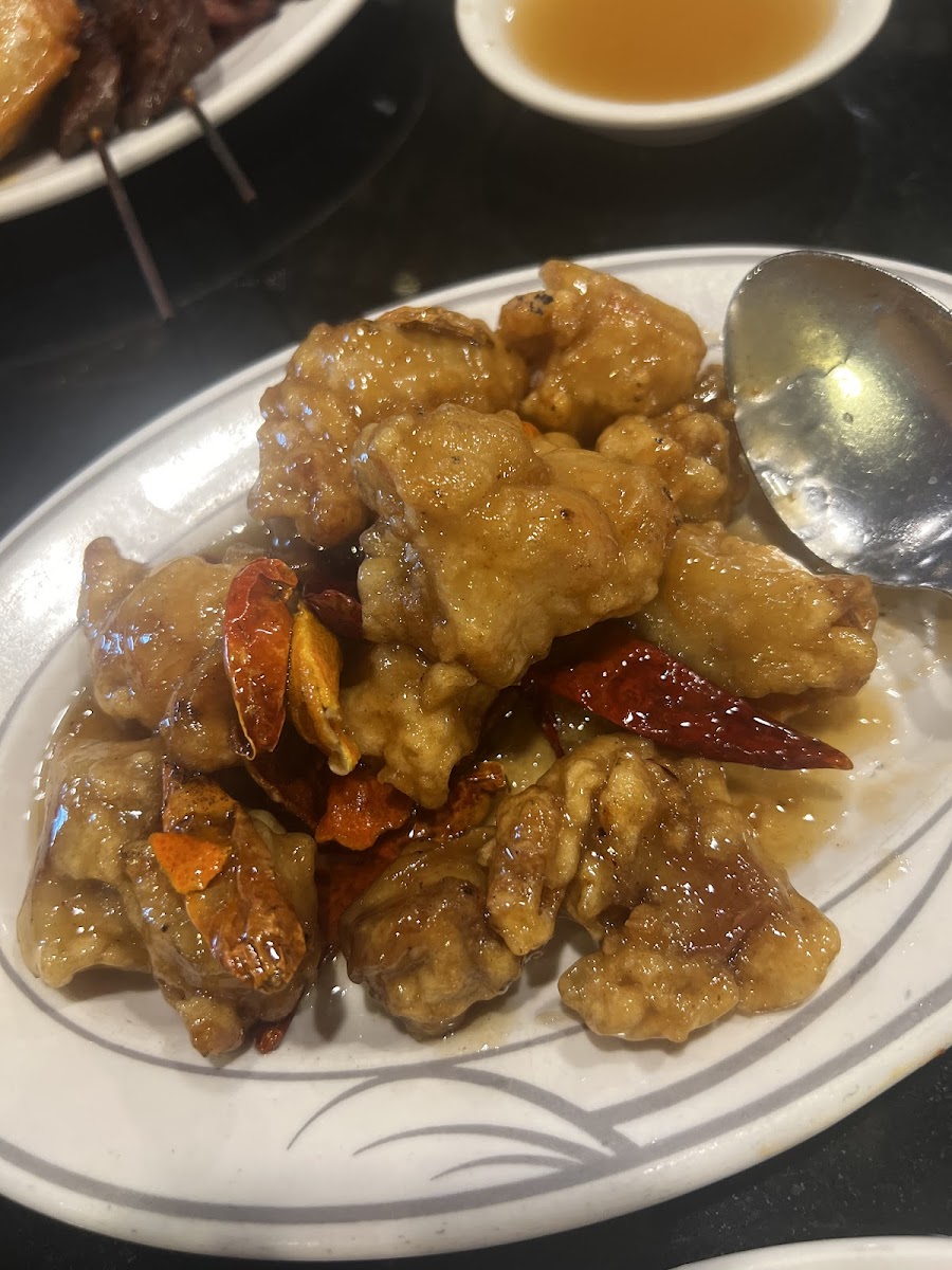 Orange chicken