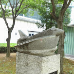 space shuttle monument at the Miraikan in Odaiba, Japan 