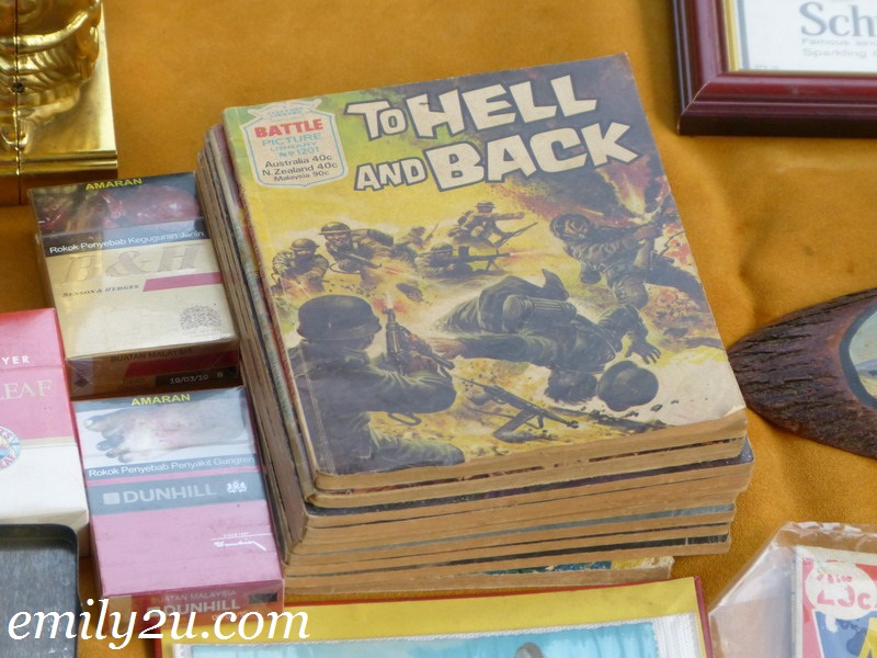 ciggies are sold alongside children’s books Memory Lane Ipoh