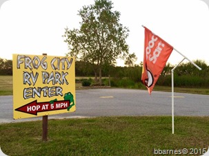 Frog City RV Park Duson LA 10142015