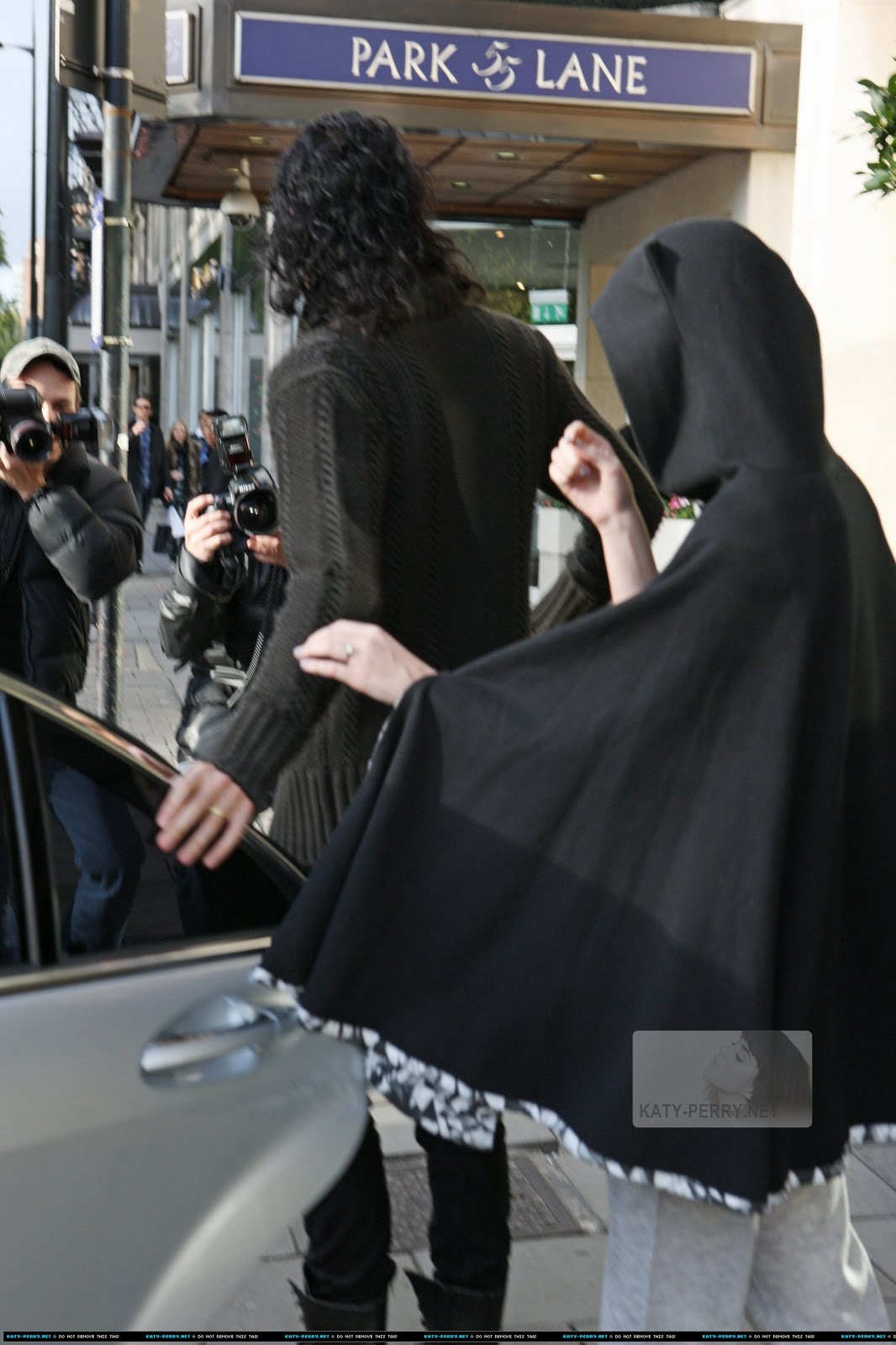 Katy Perry and Russell Brand