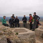 El grup dalt del Castell del Montgrí