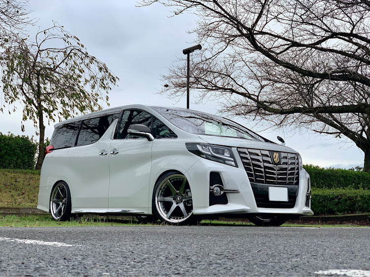アルファードの茨城までドライブ・標準バンパー欲しい😆・コートテクト映え✨に関するカスタム事例の投稿画像1枚目