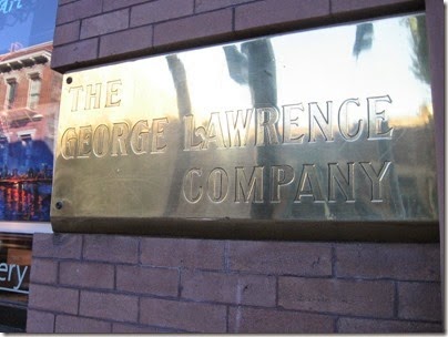 IMG_3629 George Lawrence Building Plaque in Portland, Oregon on September 10, 2008