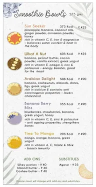 Blends & Bowls menu 5