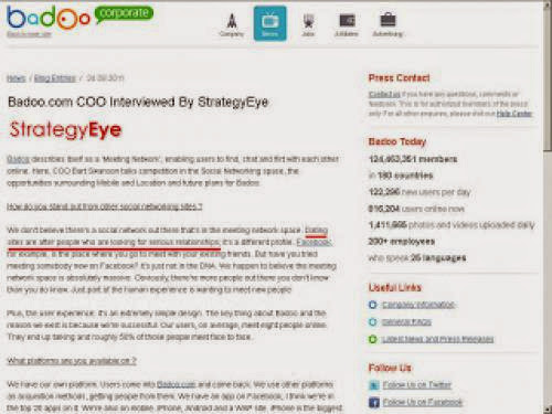 Badoo Coo Bart Swanson Interviewed By Strategyeye