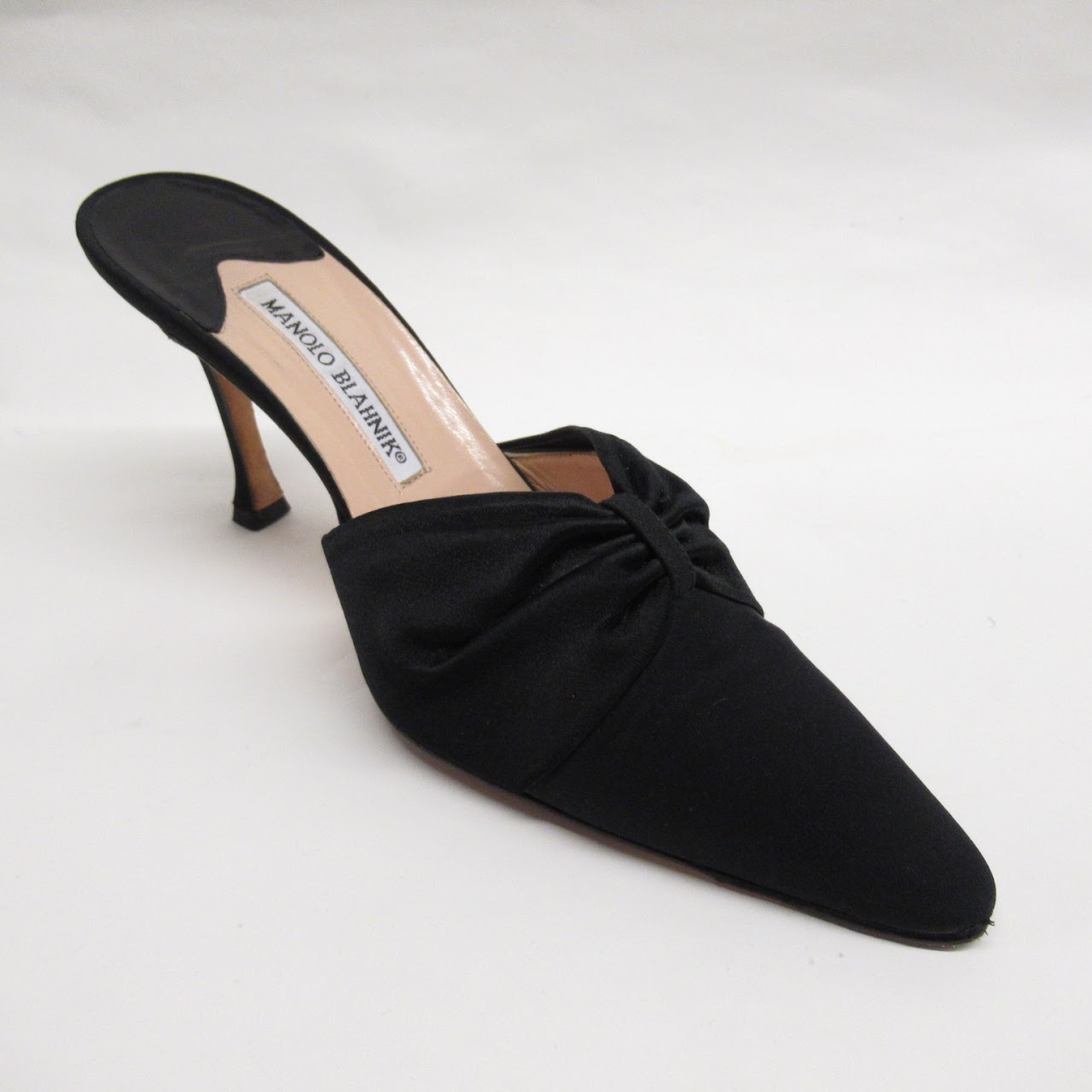 Manolo Blahnik Black Mules