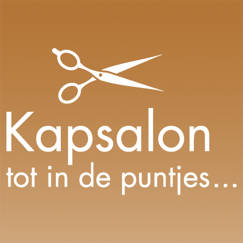 Kapsalon tot in de puntjes logo