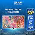 [Mã Elre3T5 Giảm 15% Đơn 10Tr] Smart Tivi Qled Samsung 4K 55 Inch Qa55Q80Bakxxv - Miễn Phí Lắp Đặt