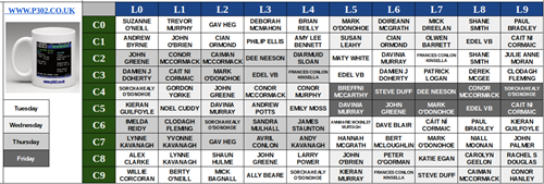 p302 COMPETITION GRID