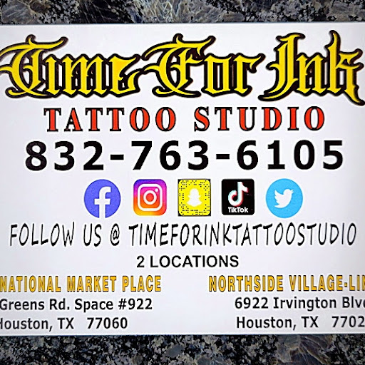 Time for Ink Tattoo Studio logo