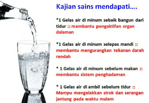 minum air untuk kurus