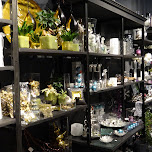 giftshop at the harpa during christmas in Reykjavik, Iceland 