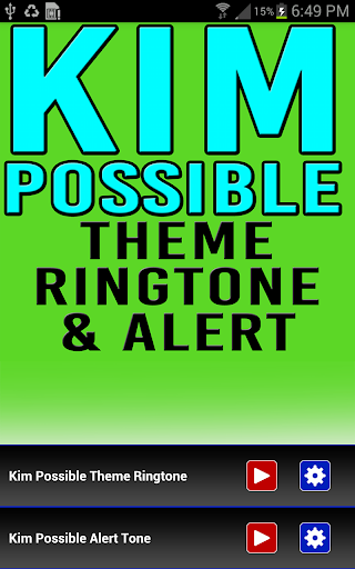 Kim Possible Ringtone Alert