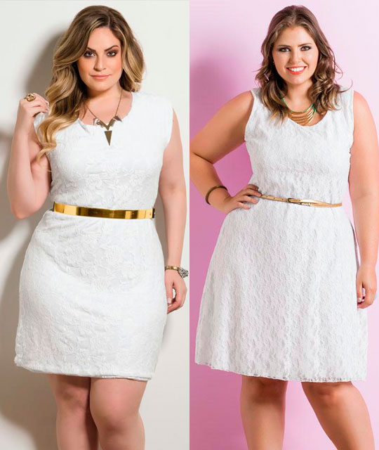 vestido para pré wedding plus size