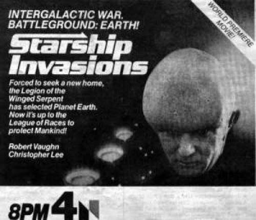 Starship Invasions 1978 Tv Guide Ad