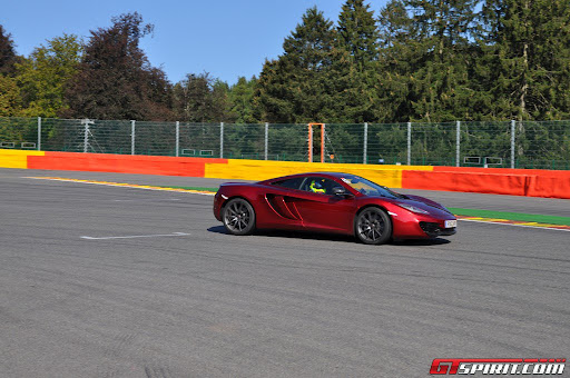 McLaren MP4-12C at Francorchamps (Curbstone Track Events)