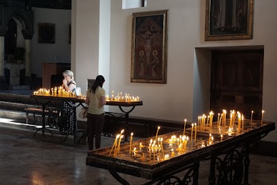 In der Kathedrale von Etschmiadsin