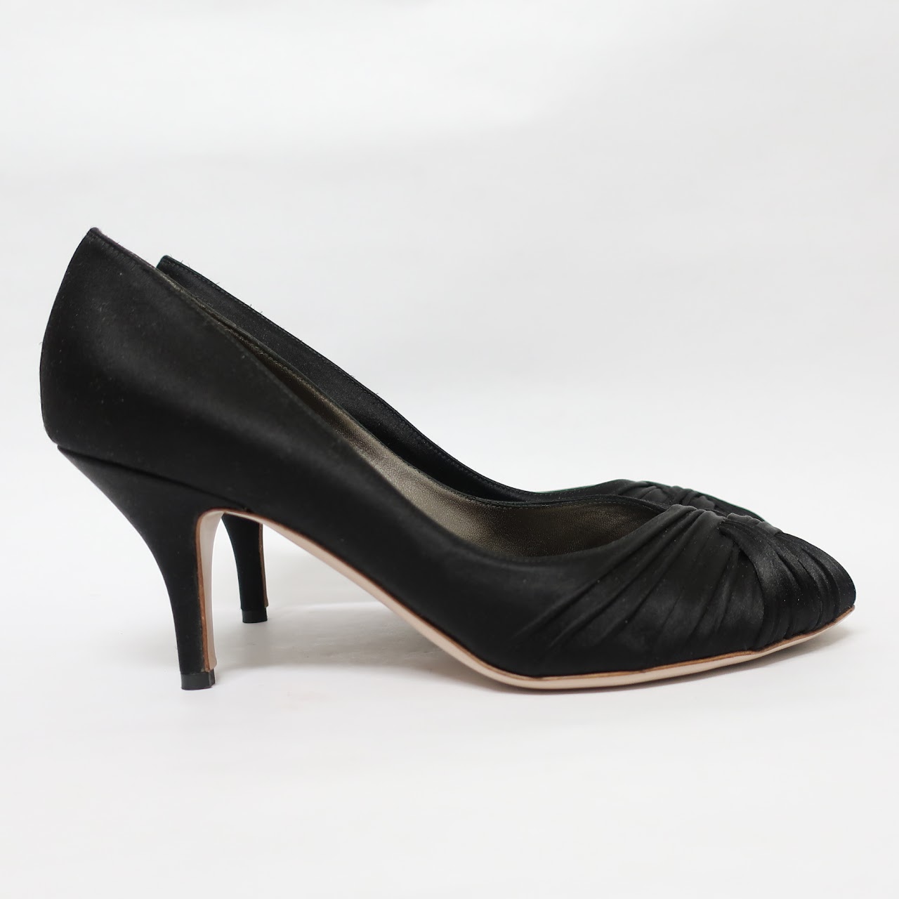 Salvatore Ferragamo Satin Peep Toes