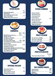 Giani's Ice Cream menu 4