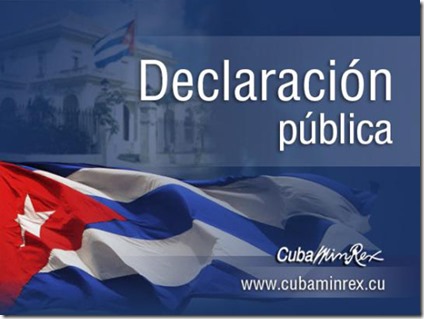 declaracion_publica_minrex-cuba