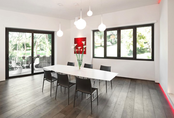 The modern interior (Rome, Italy)