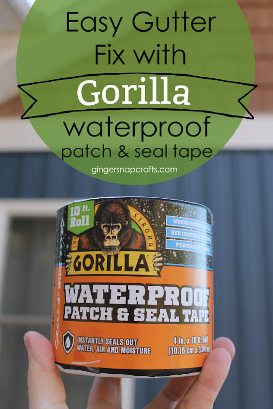 Easy Gutter Fix with Gorilla Waterproof Patch & Seal Tape