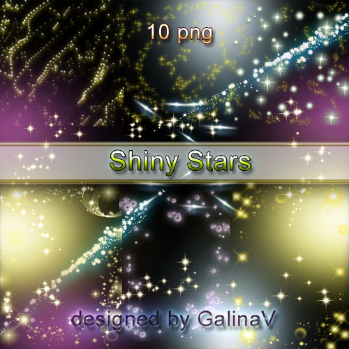   PNG | Shiny Stars