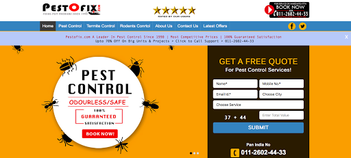 Pestofix.com Pest Control Rohini, 566, Pocket B, Sector 1, Rohini, Delhi, 110085, India, Pesticide_Store, state DL