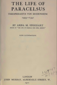 Cover of Anna Stoddart's Book The Life of Paracelsus, Theophrastus von Hohenheim