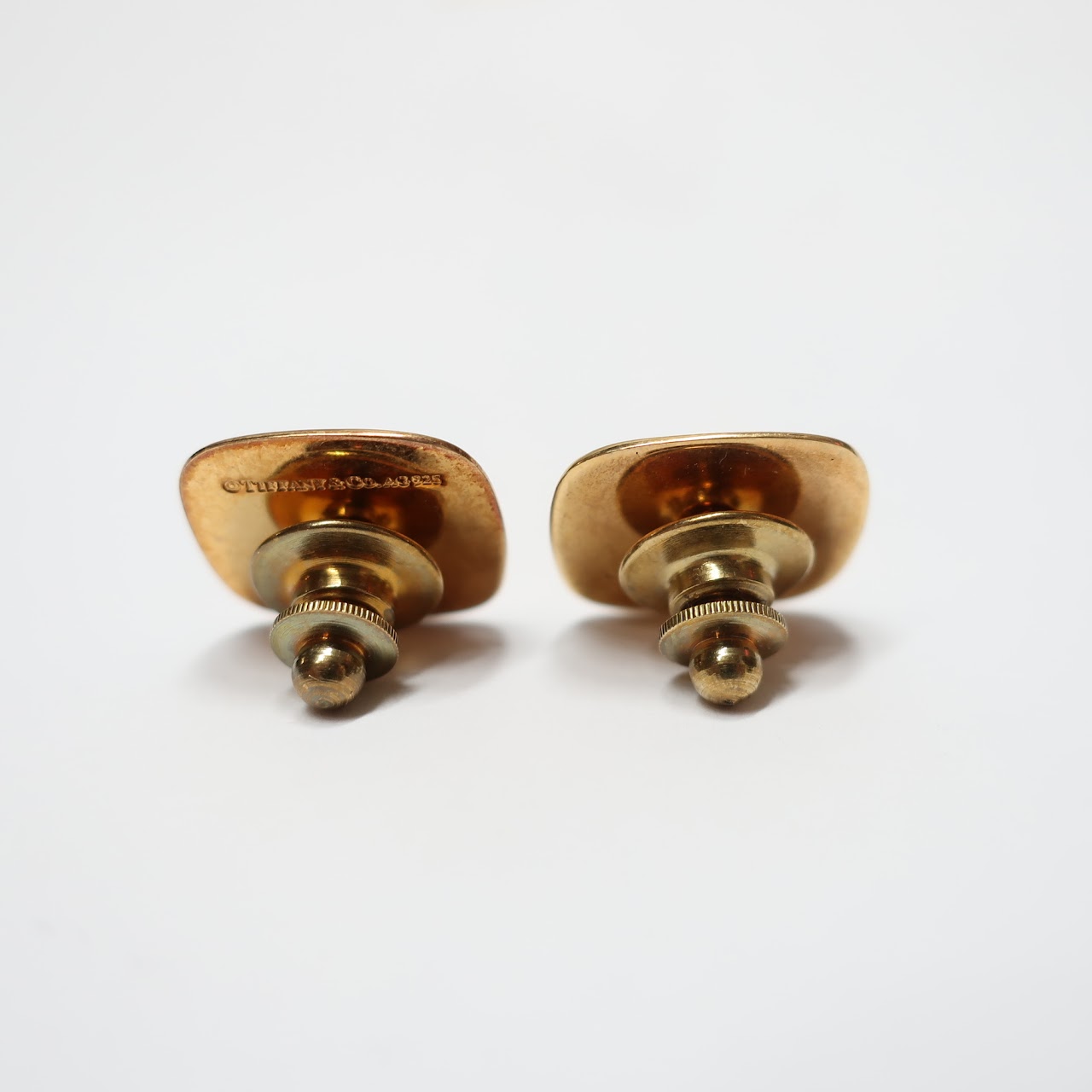 Tiffany & Co. Vermeil Tie Pin Pair