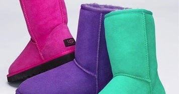 Fashion, design and style: Bright colored Ugg boots