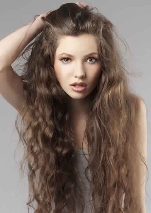 Long Curly Hairstyles For Cute Girls Marvelous & Luxurious ♥  1