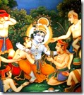 [Krishna with friends]