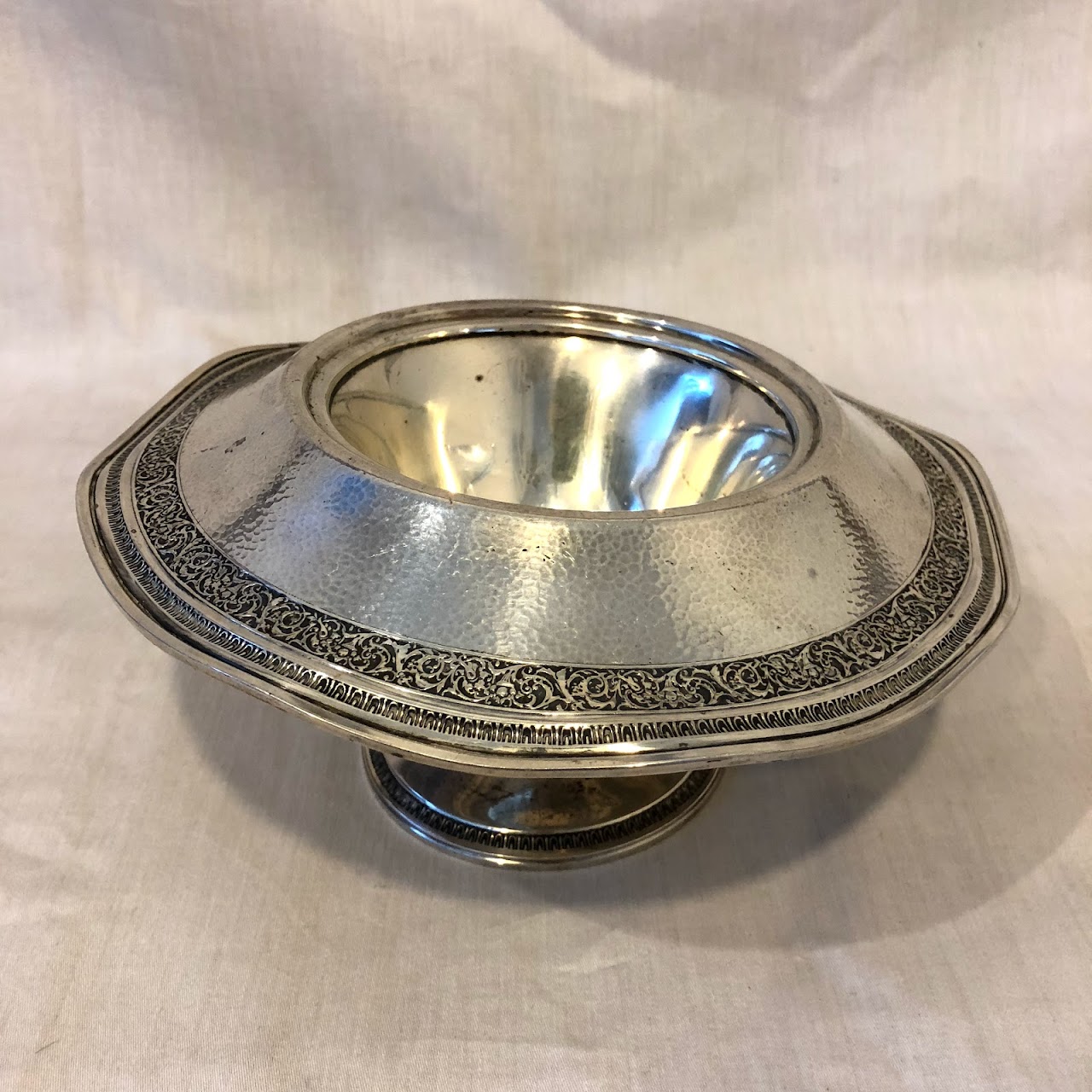 Sterling Silver Cherry Dish