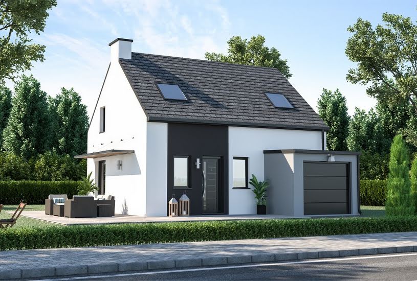  Vente Terrain + Maison - Terrain : 332m² - Maison : 101m² à Bréal-sous-Montfort (35310) 