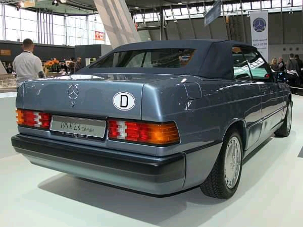 Mercedes-Benz W 201 190 E 2.6 Cabriolet Prototyp