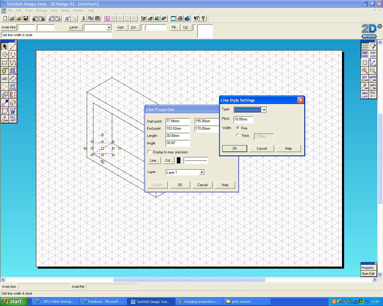 Isometric Grid Drawing Program