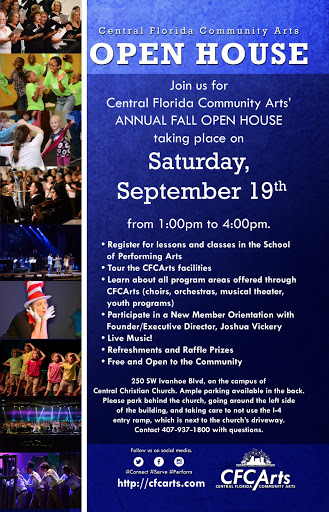 Central Florida Community Arts Hosts Free Open House 