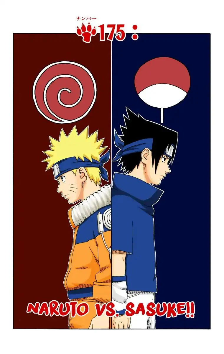 Chapter 175 Naruto Vs. Sasuke!! Page 0