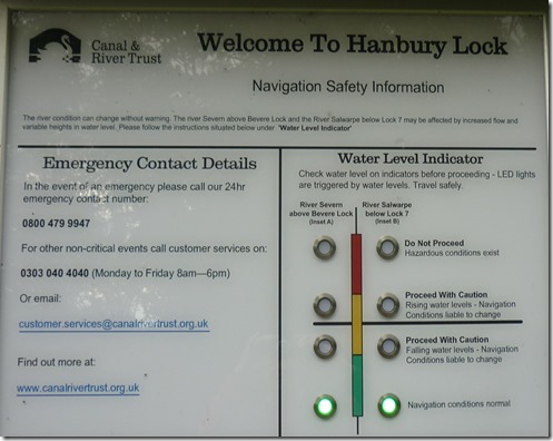 8 new water level indicator hanbury top lock