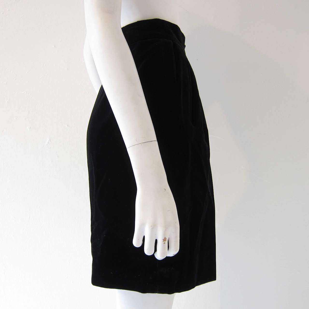 Yves Saint Laurent Velvet Skirt