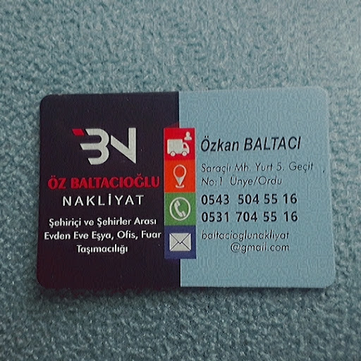 Ünye Özbaltacı Ev den Eve Nak liyat logo