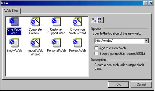 Ict For Beginners Creating A Web Using The Web Wizard