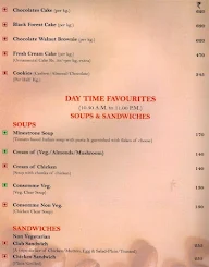 Round The Clock - Hotel Mountview menu 3