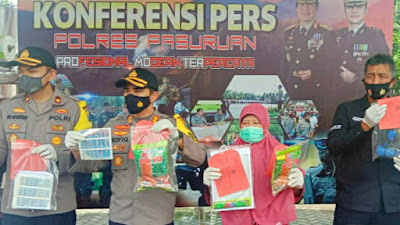 Satreskrim Polres Pasuruan, Lagi-lagi Berhasil Menciduk Pelaku Sindikat Pemalsuan Benih Jagung