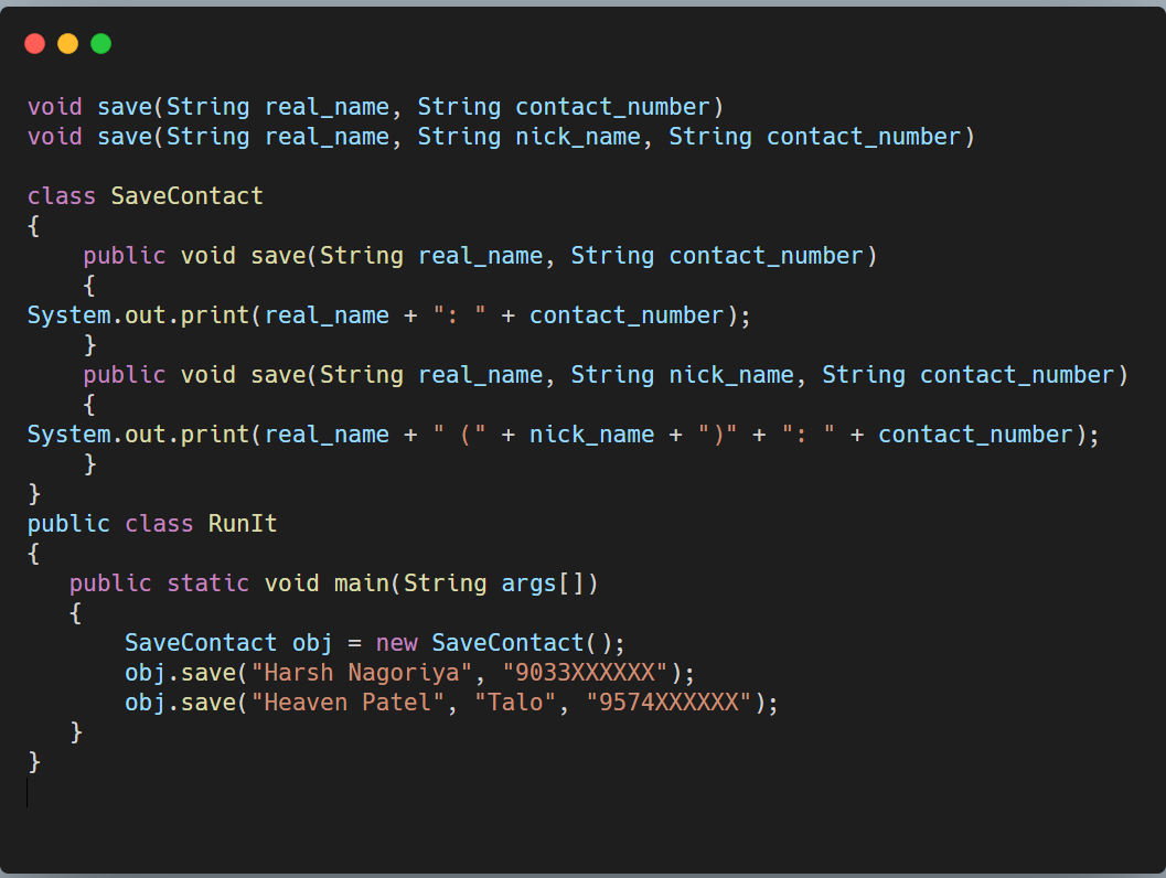 Method Overloading in Python - GeeksforGeeks